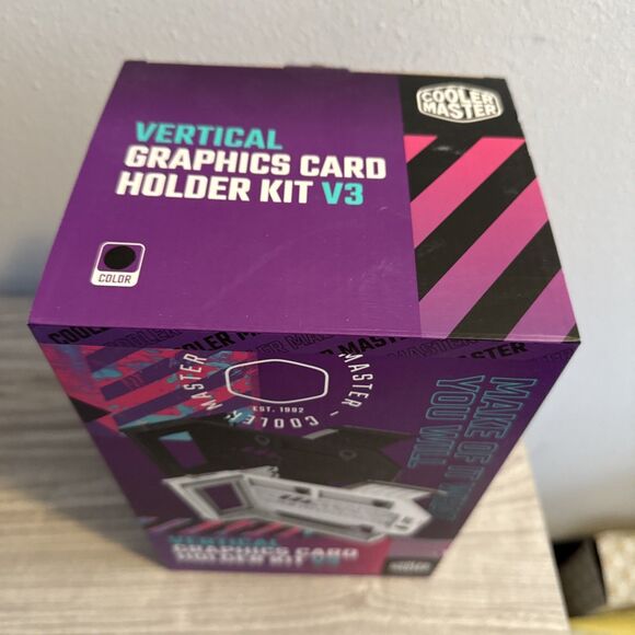 Cooler Master MasterAccessory Vertical Graphics Card Holder Kit V3 NEW SEALED - Picture 2 of 8